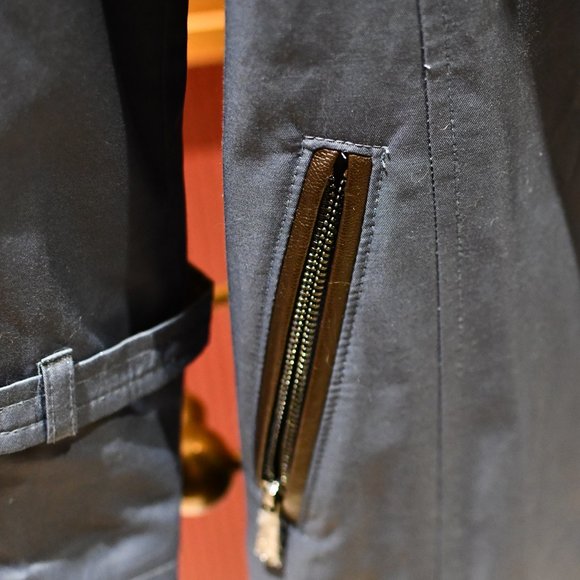 Limited time offer - NWT Sam Edelman Trench in Soft Dusty Blue - Picture 4 of 15